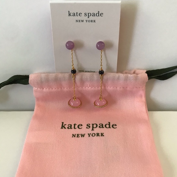 Kate Spade New York Gold-Tone Crystal Earrings